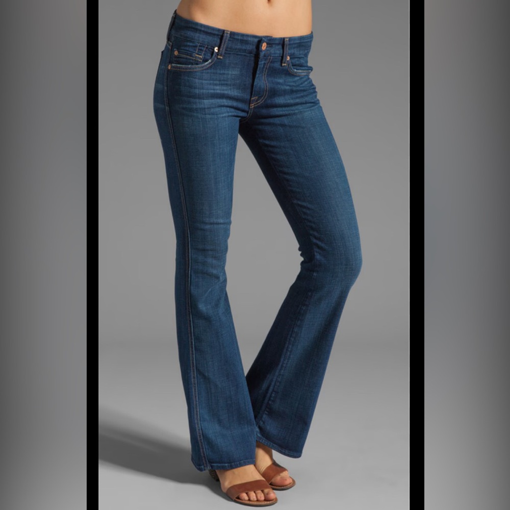 Classic Dark Blue Bootcut Women’s Jeans